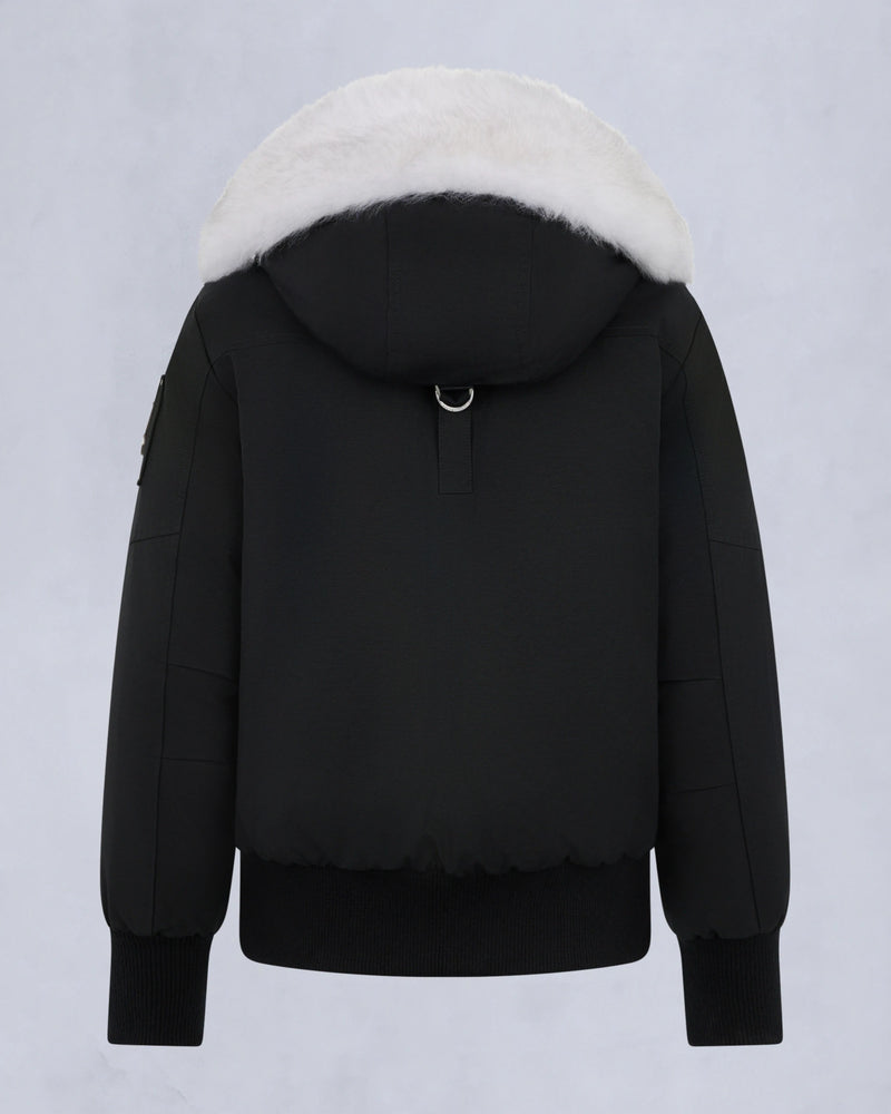 Moose Knuckles Debbie Bomber Black M35LB002S-1001