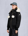 Moose Knuckles Debbie Bomber Black M35LB002S-1001