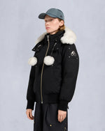 Moose Knuckles Debbie Bomber Black M35LB002S-1001