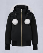 Moose Knuckles Debbie Bomber Black M35LB002S-1001