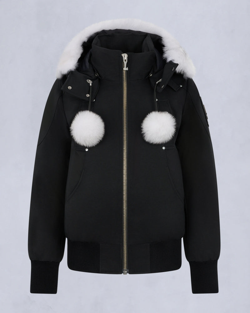 Moose Knuckles Debbie Bomber Black M35LB002S-1001