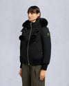 Moose Knuckles Debbie Bomber Black M35LB002S-305