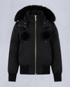 Moose Knuckles Debbie Bomber Black M35LB002S-305