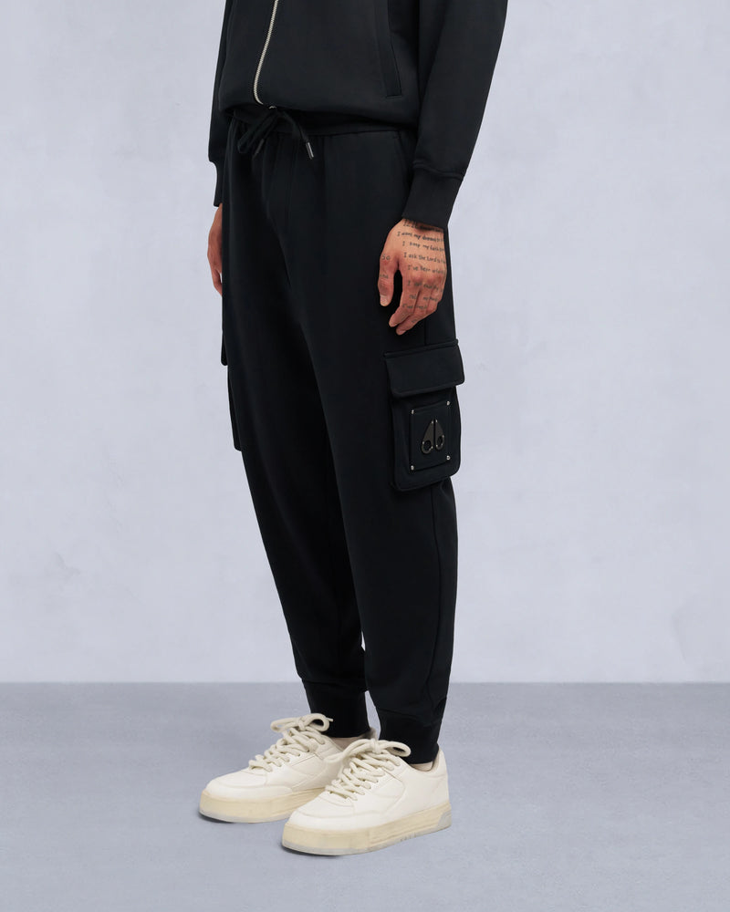 Moose Knuckles Hartsfield Cargo Jogger Black M35MR777-292