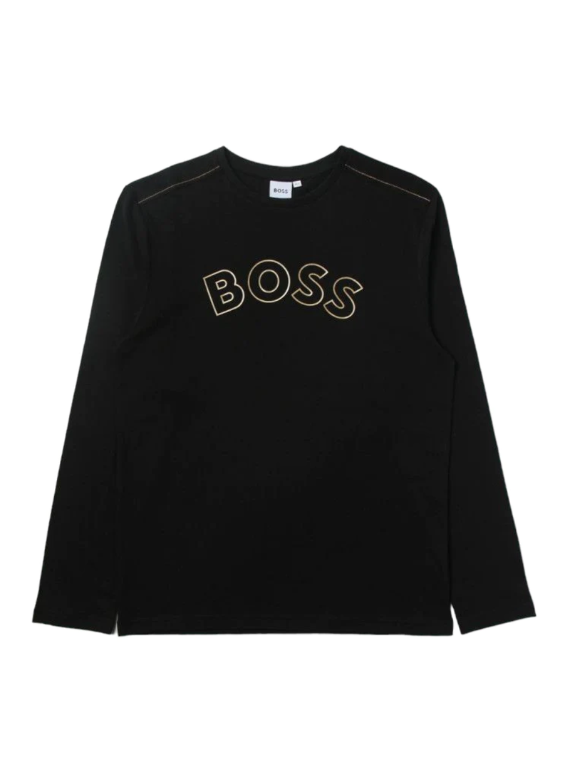 Hugo Boss Kids Long Sleeve Black J25M21-09B