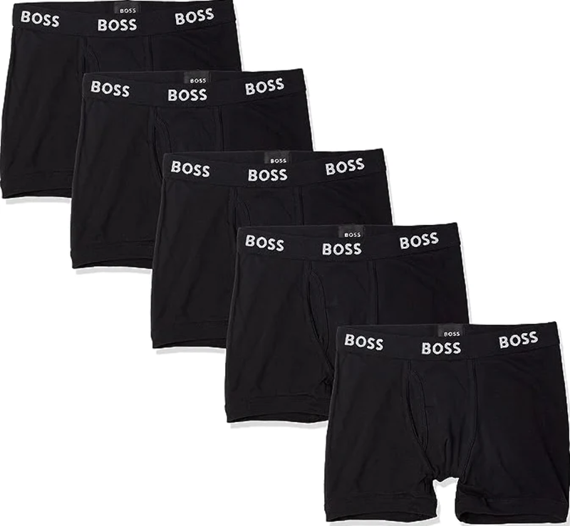 Hugo Boss BoxerBr 5P Authentic Black 50475388-001