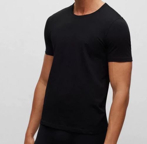 Hugo Boss TShirt RN 3P Classic Black 50475284-001