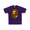 Bape Big Ape Head Tee Purple 001TEJ301003MPUR