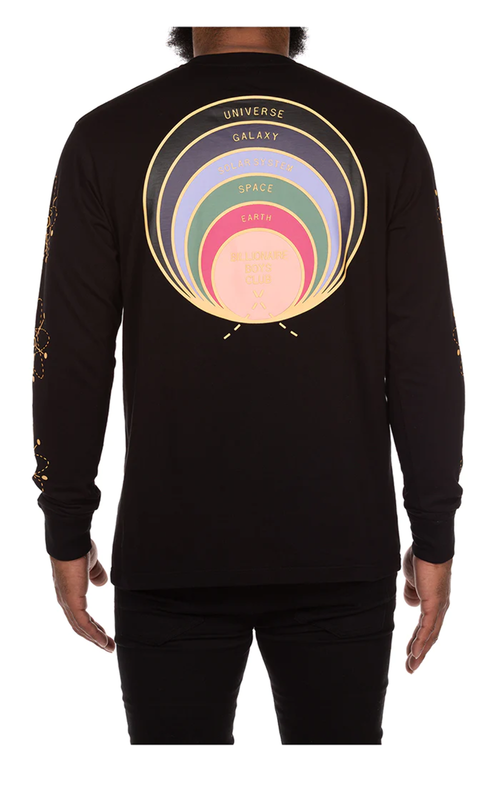 Billionaire Boys Club BB Process LS Tee Black 831-8204-BLACK