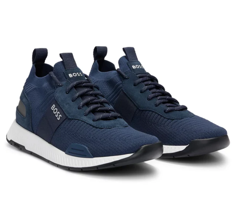 Hugo Boss Titanium_Runn_knst_N Dark Blue 50498245-401