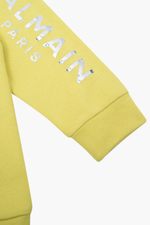 Balmain Kid's Sweater Yellow BS4P60-Z0081-203