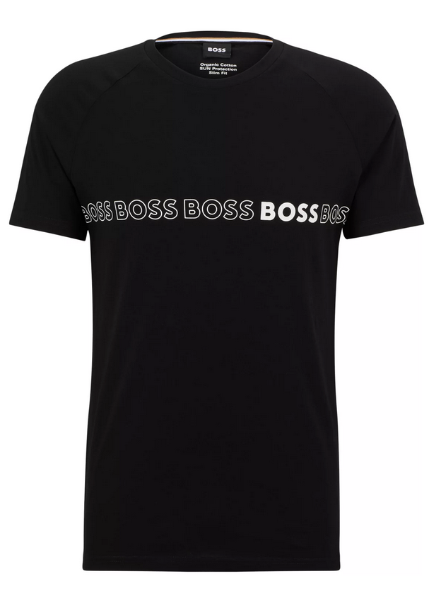 Hugo Boss T-Shirt RN Slim Fit Black 50491696-001
