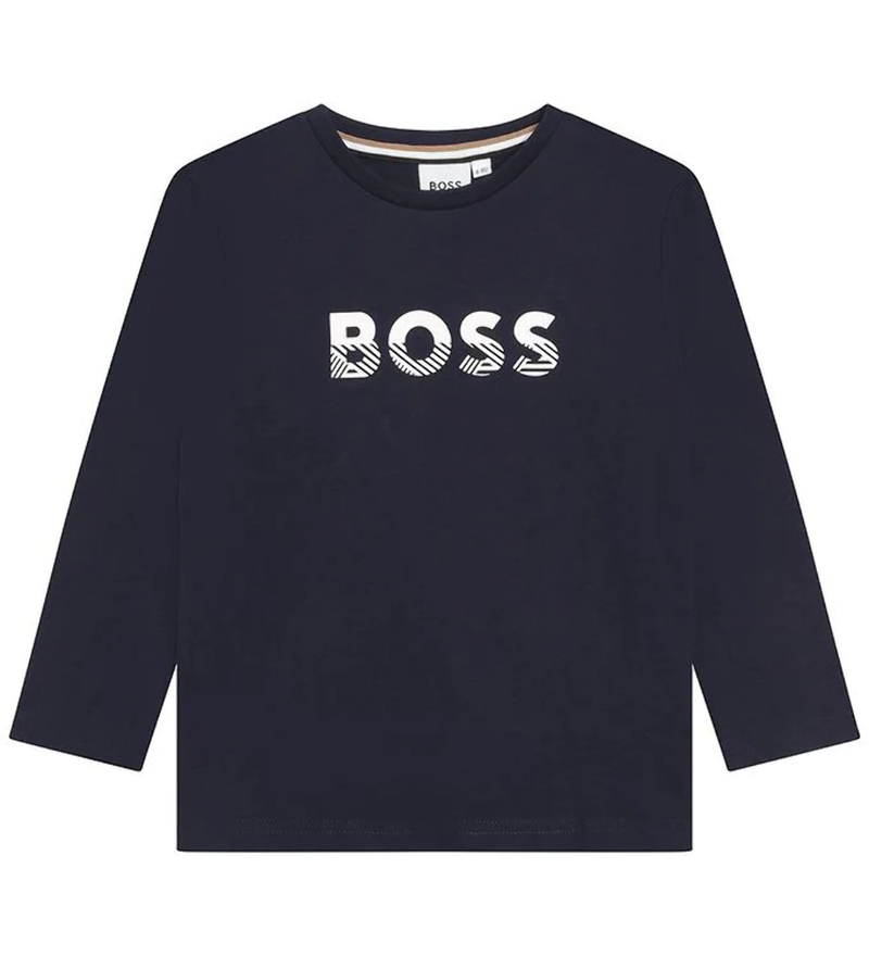 Hugo Boss Kids Long Sleeve Navy Blue J25M15-849