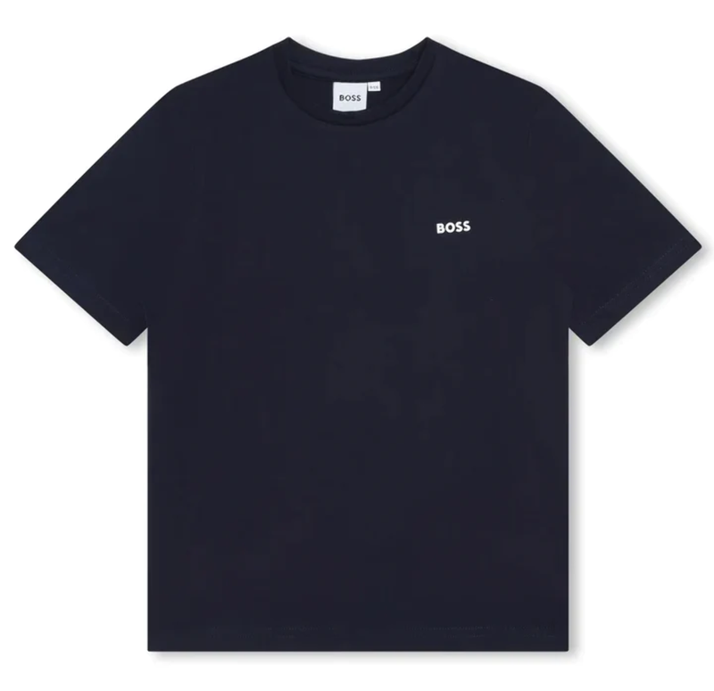 Hugo Boss Kids Small Logo T-Shirt Navy J25P23-849