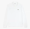Lacoste Original L.12.12 Long Sleeve Cotton Polo White L1312-51-001