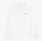 Lacoste Original L.12.12 Long Sleeve Cotton Polo White L1312-51-001