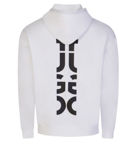Hugo Boss Cut Logo Hoodie White 50490276-100
