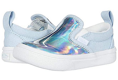 VANS SLIP-ON V AUTISM AWARENESS COMFYCUSH TODDLERS SNEAKER VN0A4TZKWI7
