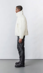 Mackage Men Down Jacket Cream DAVIS Cream