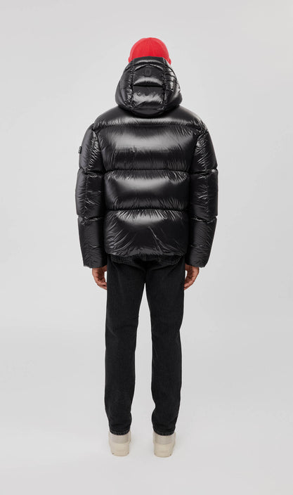 Mackage Men Hooded Down Jacket KENT-Z Black