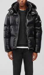 Mackage Men Hooded Down Jacket KENT-Z Black