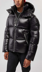 Mackage Men Hooded Down Jacket KENT-Z Black