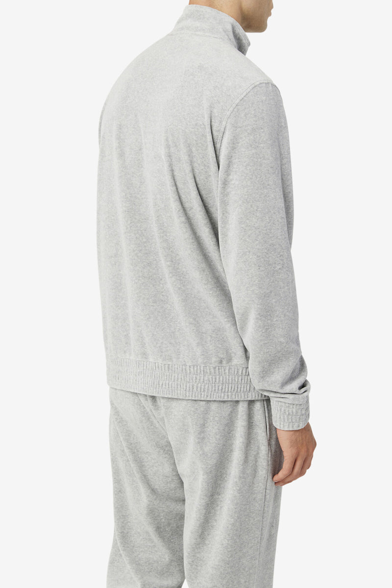 Fila LM13B750-073/LM13B751-073 Grey O-Fit Velour Tracksuit