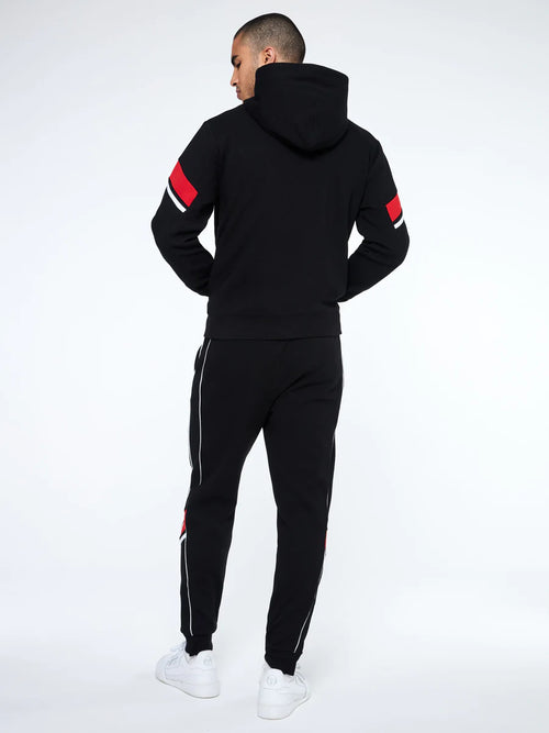 Sergio Tacchini STF22M50395-900/STF22M50396-900 Black Tracksuit
