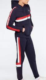 Sergio Tacchini MVS2239487-204/MVS2239491-204 Night Sky/Tango Red Tracksuit