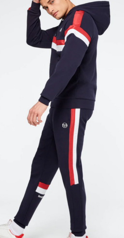 Sergio Tacchini MVS2239487-204/MVS2239491-204 Night Sky/Tango Red Tracksuit