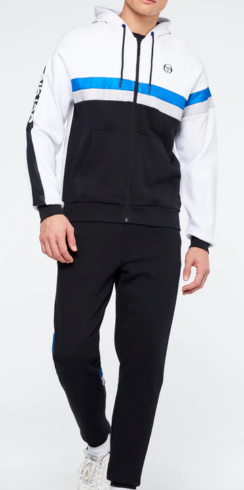 Sergio Tacchini MVS2239487-579/MVS2239491-579 Black/Lapis Blue Tracksuit