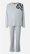Hugo Boss Tagged Long Set Grey 50478927-035