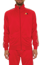 Kappa 222 BANDA CARAMBIE TRACK JACKET Red-Yellow Dk-Blue Dk-White 34161EW-A01