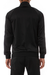Kappa LOGO TAPE ARTEM 2 TRACK JACKET Black-Blue Turkis-White 311B7TW-A3J