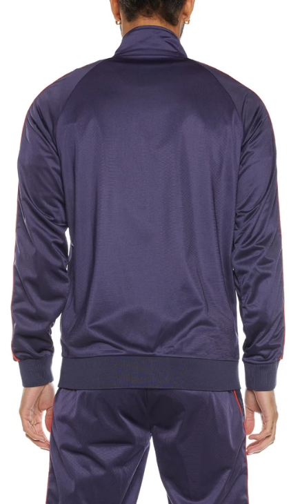 Kappa LOGO TAPE ARTEM 2 TRACK JACKET  Blue Marine - Blue 311B7TW-A1B
