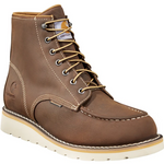 CARHARTT 6-INCH NON-SAFETY TOE WEDGE BOOT DK BROWN OIL TANNED CMW6095
