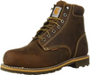CARHARTT 6-INCH NON-SAFETY TOE WORK BOOT DK BROWN OIL TANNED CMW6190