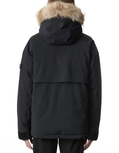 Mackage Men's Hooded Down Coat Black MARCUS-Black