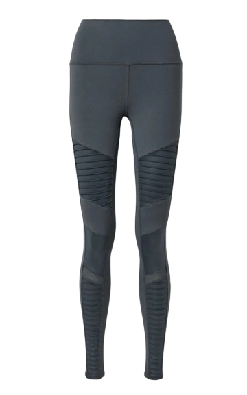 Alo Yoga HW Moto leg ANTHRACITE W5494R-ANTHRACITE