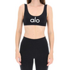 Alo Yoga Ambient Logo bra Black W9173RG-BLACK