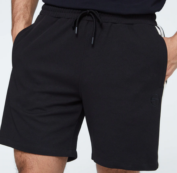 Sergio Tacchini Pietrapertosa Shorts Palace Black/Gardenia STM14553-937