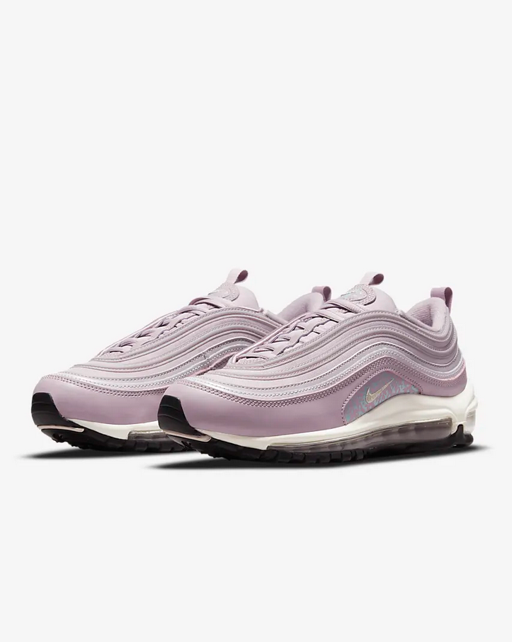 NIKE AIR MAX 97 PLUM FOG/METALLIC SILVER DH0558 500
