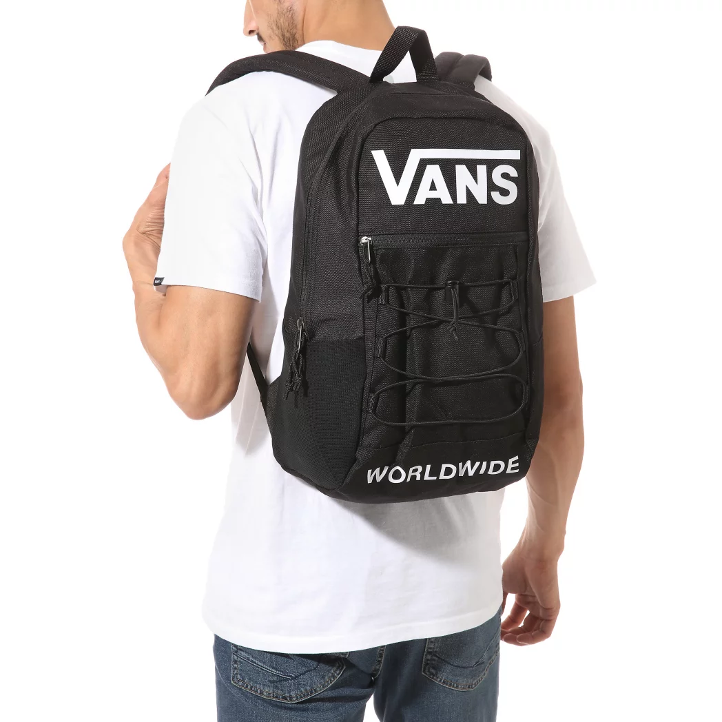 Vans MN SNAG BACKPACK BLACK DISTORTION BLACK VN0A3HCBYJV Sport Tech